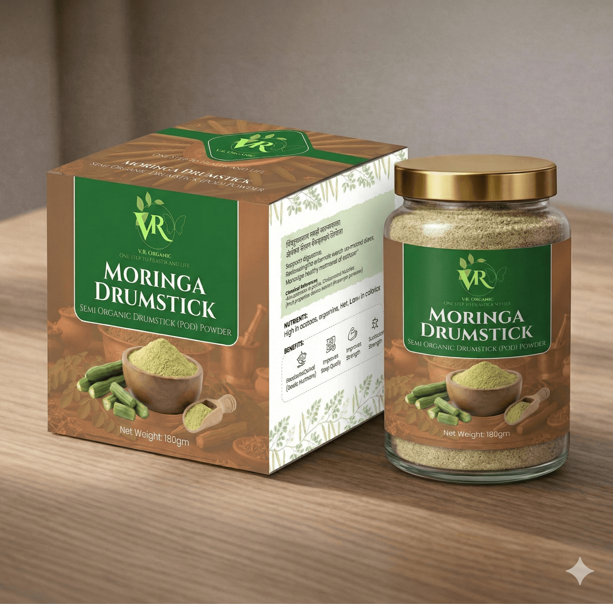Moringa Drumsticks Packaging