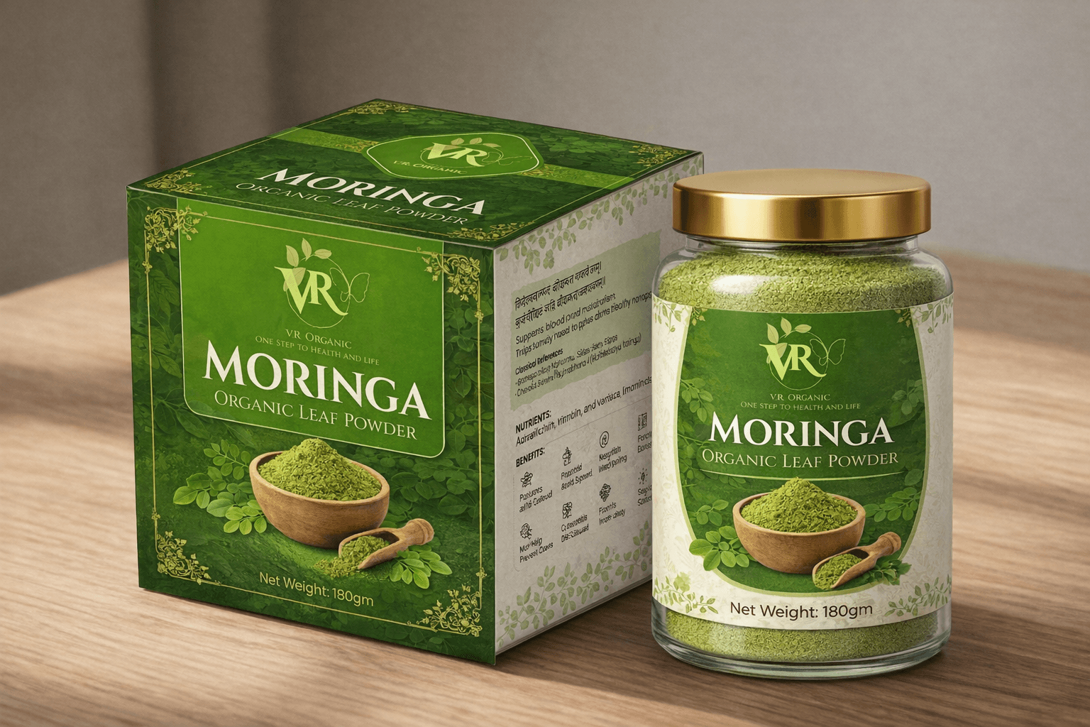 Moringa Leaves Harvest